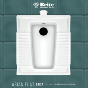 Brite Indian Asian Flat & Medium WC